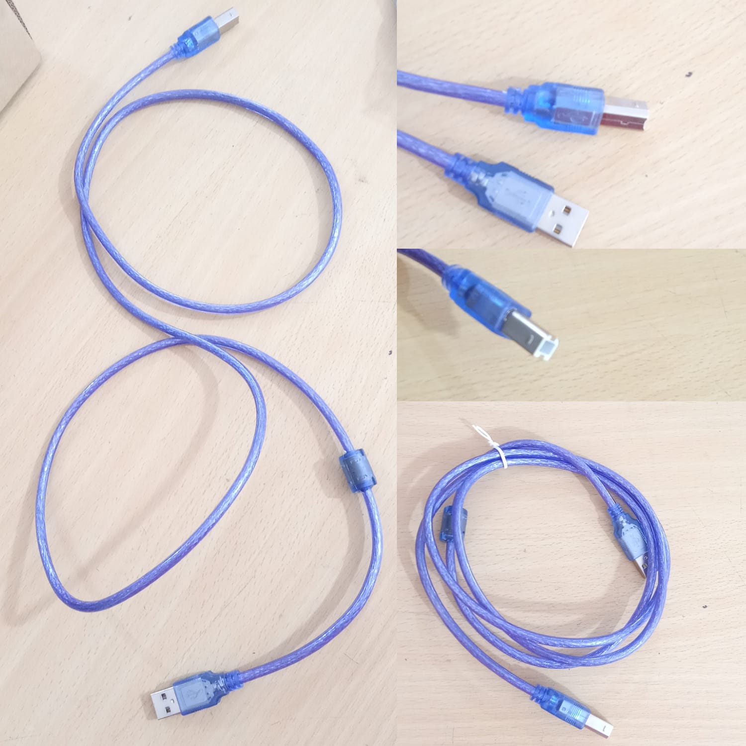 USB 2.0 CABLE {1.5M} (28 AWG+24 AWG CAUAGE)